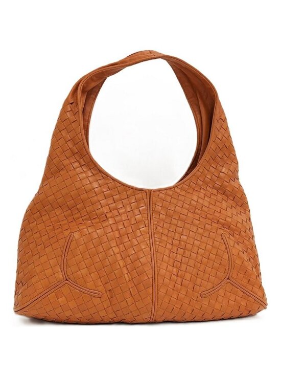Bottega Veneta Handbags - ★SOLD★ Bottega Veneta Intrecciato Shoulder Bag Leather Orange